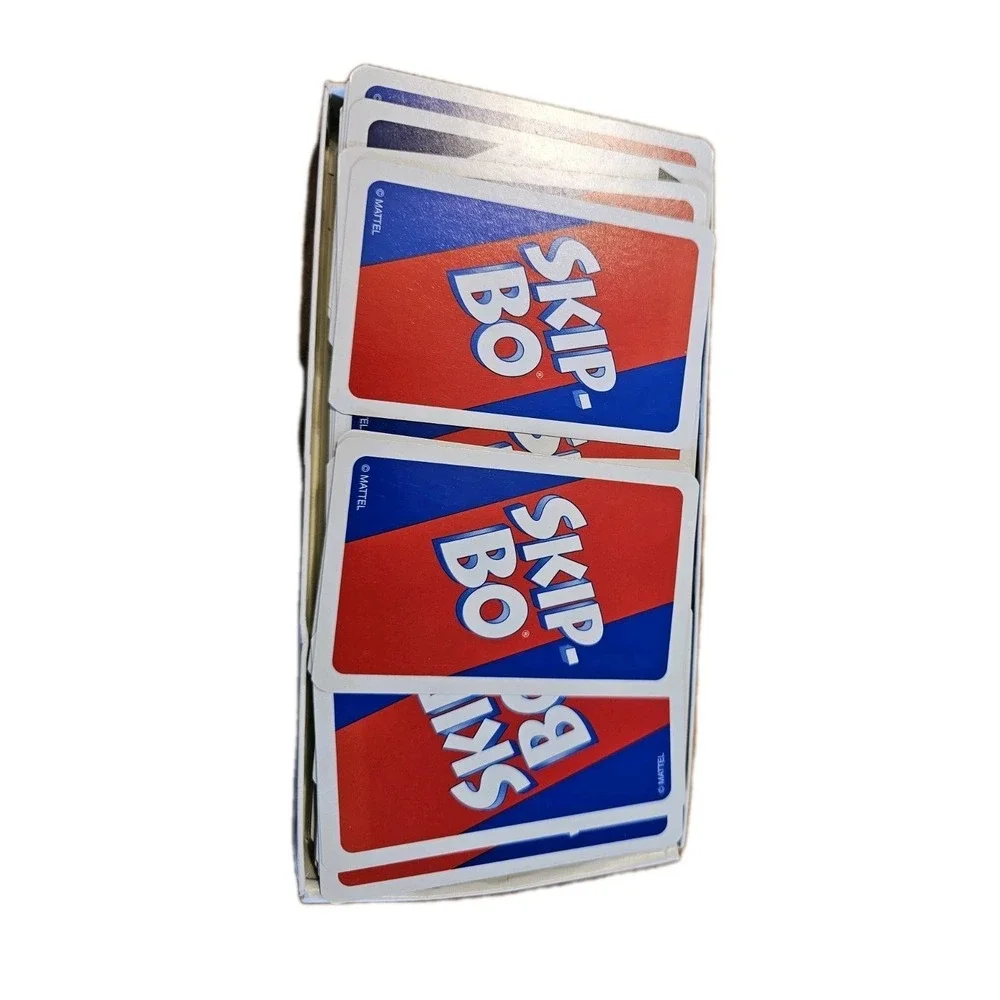 Mattel 42050 Skip-Bo Card Game  Cards 2‎ to 6 Players 2009 Cards Sealed